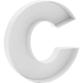 thumbnail image 1 of 8" Fillable Cardboard Letter Shaped Box Paper Mache Birthday Party Sweets Candy Tray (C), 1 of 4