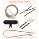 thumbnail image 4 of Correa Ajustable de Metal para Celular MoKo, Bandolera Negra, 4 of 7