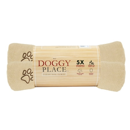 UPC: 0705604322175 | My Doggy Place Pet Dog Cat Microfiber XL Drying Towel 45  x 28   Ultra Absorbent