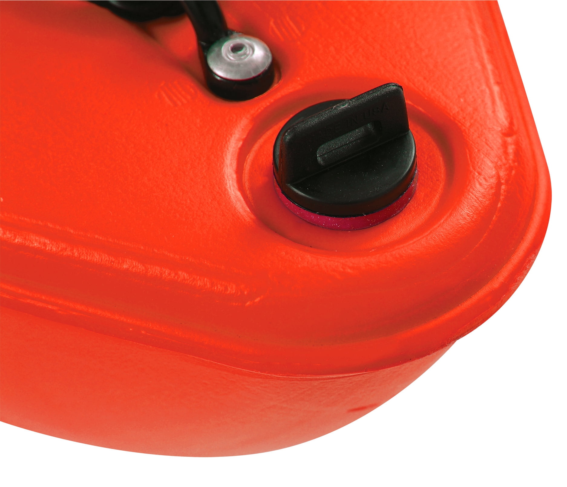 ESP Tiger Shark 9 Foot Sit-In Kayak with Dry-Ride Wave Breaker Design - Includes 87'' Locomotion Paddle - Orange
