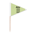 thumbnail image 1 of External Birdcage Faly Ownership Toothpick Triangle Cupcake Toppers Flag, 1 of 3