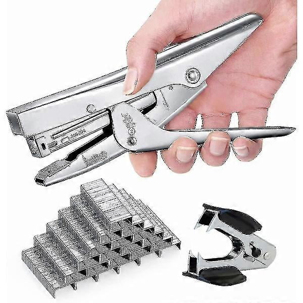 Heavy Duty Stapler with 5000 Staples and Staple Remover Kit 20 Sheets Desk Office