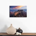 thumbnail image 2 of Sunset Canvas Wall Art, Arizona Desert Landscape Print, Dramatic National Park Artwork for Living Room Bedroom Office Decor, Ready to Hang, 2 of 6