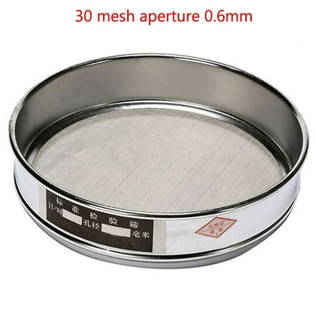 

Suyin 10-100Mesh Aperture Stainless Steel Lab Standard Test Sieve Tools Useful