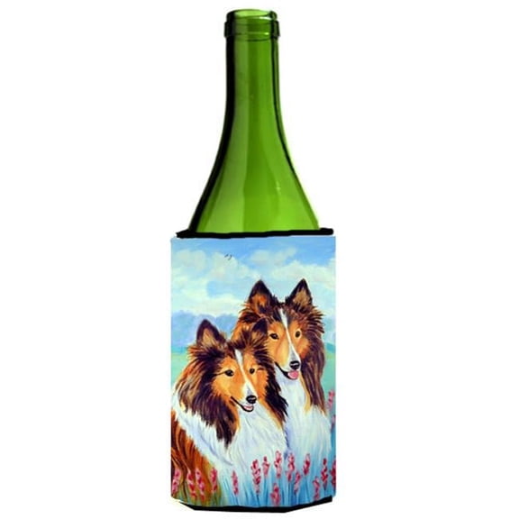 Sable Shelties Double Trouble Wine bottle sleeve Hugger - 24 oz.