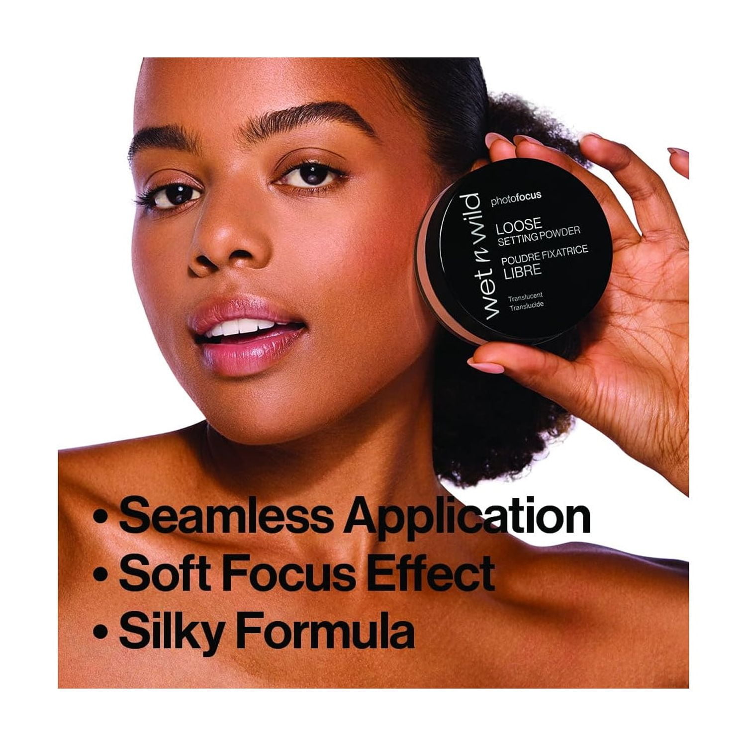 Wet n Wild Photo Focus Loose Setting Finishing Powder, Translucent Matte, 0.7 oz