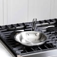 thumbnail image 3 of All-Clad 41106 Stainless Steel Tri-Ply Bonded Dishwasher Safe Fry Pan with Lid/Cookware, 10-Inch, Silver, 3 of 8