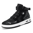 thumbnail image 3 of Men's And Women's All-season Motorcycle Riding Boots And Motorcycle Shoes,Black,38, 3 of 22