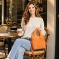 thumbnail image 4 of Corduroy Tote Bag for Women, Large Capacity Soft Ribbed Velvet Shoulder Handbag with Adjustable Strap, Vintage Style Crossbody Purse for Work School Shopping Travel, 4 of 6