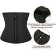 thumbnail image 3 of VASLANDA Waist Trainer for Women Weight Loss Corset Latex Waist Cincher Fajas Hourglass Body Shaper with Steel Bones, 3 of 7