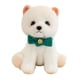 thumbnail image 4 of Peluche de perro blanco para decoración de sala de estar, cumpleaños infantil. diseño verde, 4 of 9