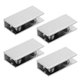 thumbnail image 6 of Parvistic 4pcs Zine Alloy Glass Clamps Fixing Clamps Glass Bracket for 10mm Thickness, 6 of 10