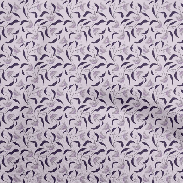 oneOone Polyester Spandex Light Purple Fabric Asian Batik Floral Sewing Craft Projects Fabric Prints By Yard 56 Inch Wide