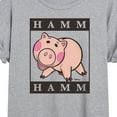 thumbnail image 3 of Toy Story 4 - Type Block Hamm - Women's Oversized T-Shirt, 3 of 5