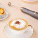 thumbnail image 2 of Espumador de mano recargable, alta velocidad de huevo, Espumador de leche eléctrico, fabricante de espuma, mezclador, bebida de café para, 2 of 5
