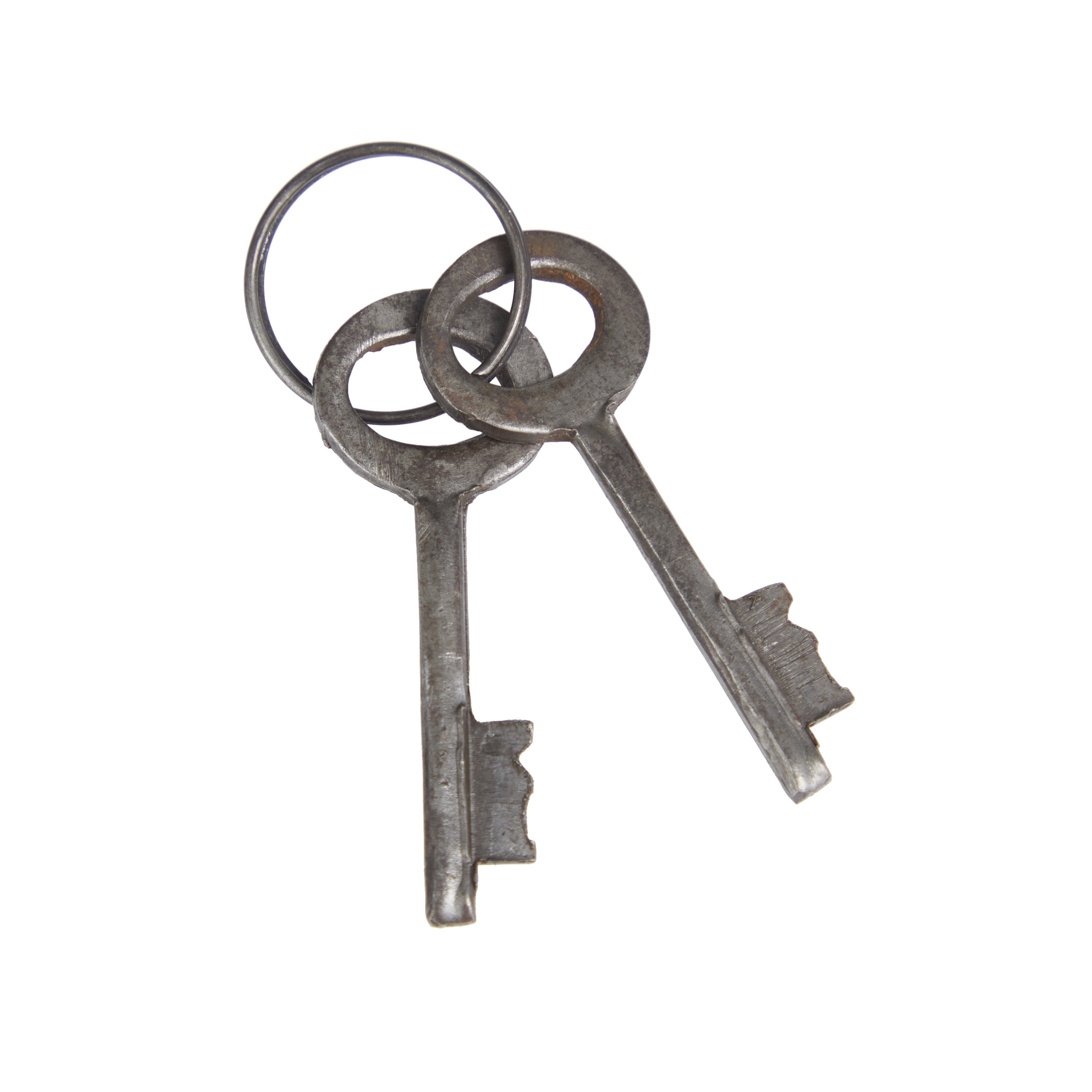 DecMode 2" Dark Gray Brass Lock And Key