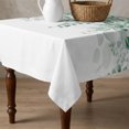 thumbnail image 4 of Sage Green Eucalyptus Leaves Table Cloth Waterproof Tablecloths, Spring Summer Botanical Rustic Tablecloth Dining Table Cover for Kitchen Party Tabletop Outdoor, Square Tablecloth 60x60 Inch, 4 of 9