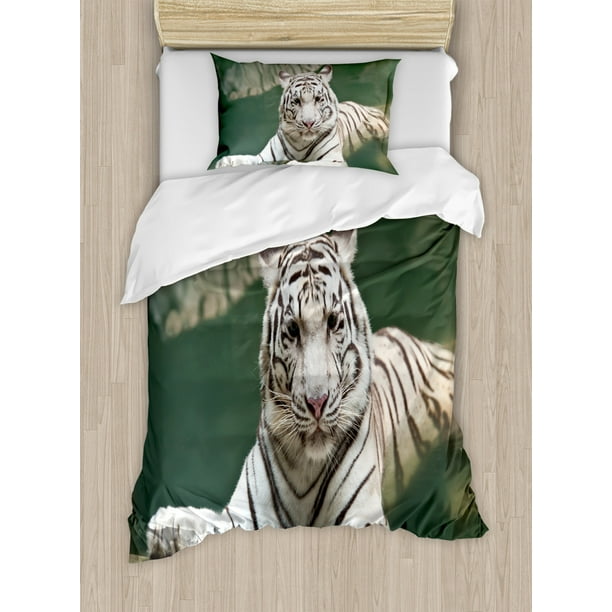 Tiger Duvet Cover Set Bengal Symbol Swimming White Beast With Black Sprites Large Cat Animals Having Fun Decorative Bedding Pillow Shams Teal By Ambesonne Com - Bengals Queen Bedding Tiger Duvet Cover Set Bengal Symbol Swimming White Beast With Black Sprites Large Cat Animals Having Fun Decorative Bedding Pillow Shams Teal By Ambesonne Com - Bengals Queen Bedding