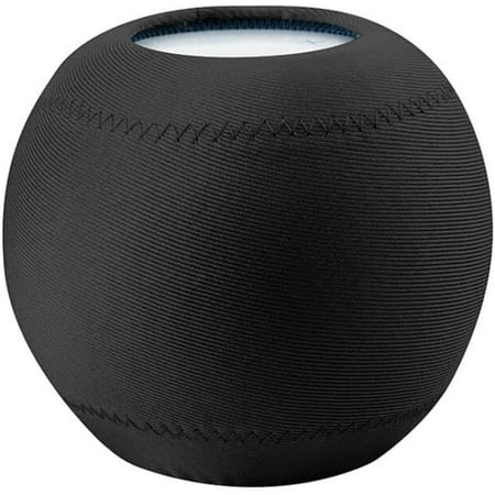 Protective Cover for Apple Smart Speaker dust Cover Homepod Mini Audio Waterproof Elastic Storage (Black)