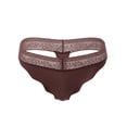 thumbnail image 3 of Uootdi Scalloped Edge Bikini Panties for Women Hollow Back No Show Briefs Delicate Edge Sweet Intimates Gift, 3 of 8