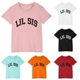 thumbnail image 5 of ZACPNCV Girls Short Sleeve T Shirts Kids Summer Crewneck Tops Curved Hem Tees Pink 9-10 Years, 5 of 5