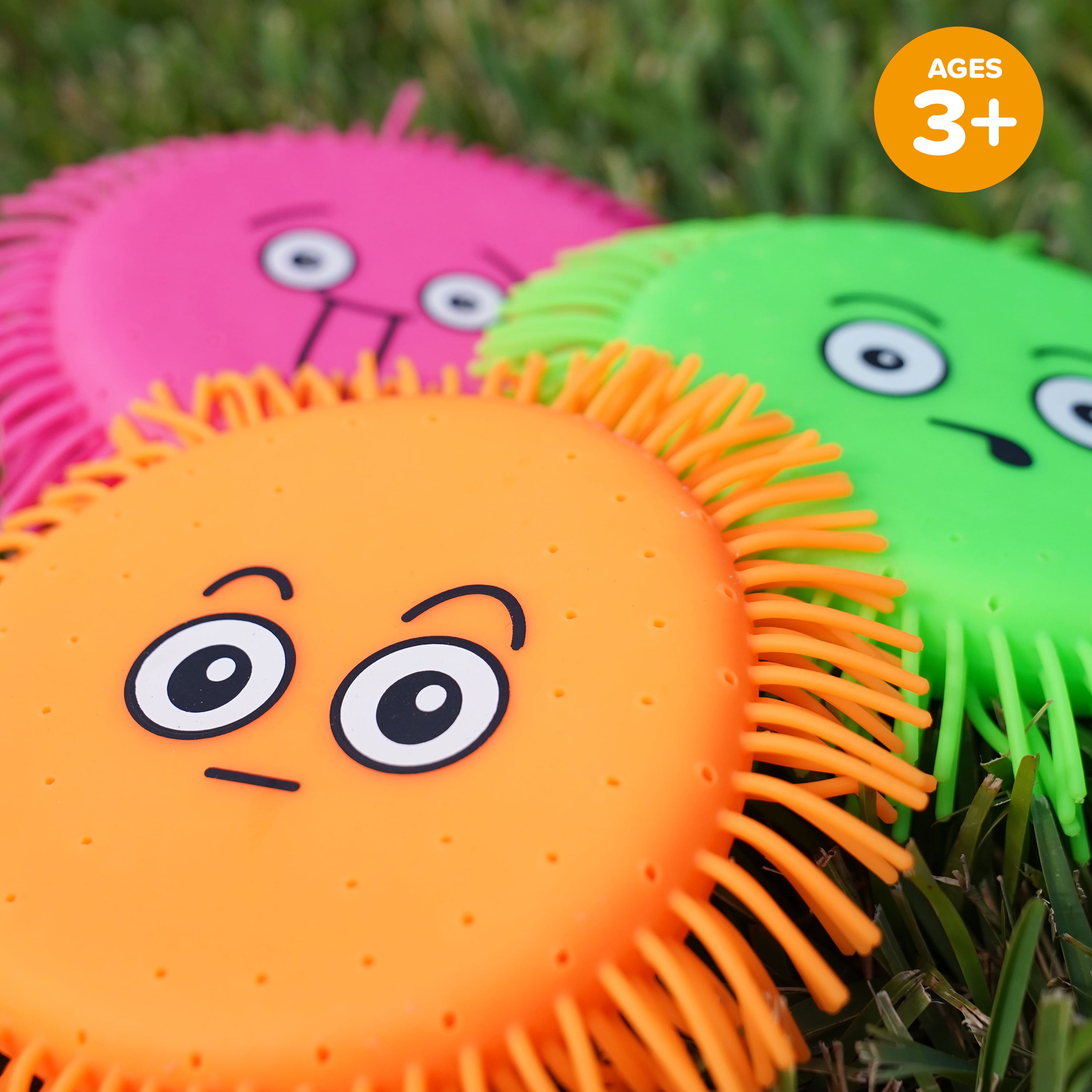 (2 pack) Play Day Kooky Drencher Disk Pool Toy for Children, 3 Pack, Multi-Color