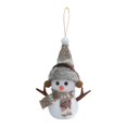thumbnail image 2 of KaiXunRui Christmas Ornaments Ornaments Vintage Christmas Ornaments Christmas Cute Snowman Plush Ornaments Hat Wearing Snowman Dolls Christmas Tree Hanging Decor Box Plush Accessories, 2 of 7