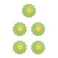 thumbnail image 3 of Inteprter Mantel Individual con aislamiento térmico, almohadilla para platos calientes, alfombrilla para mesa, posavasos lavable antiescaldado para Verde 5piezas Inteprter CBP252647, 3 of 4
