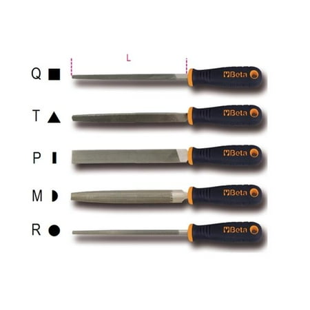 

Beta Tools USA 017190229 1719 BMD8-R-8 in. Bastard Cut Files