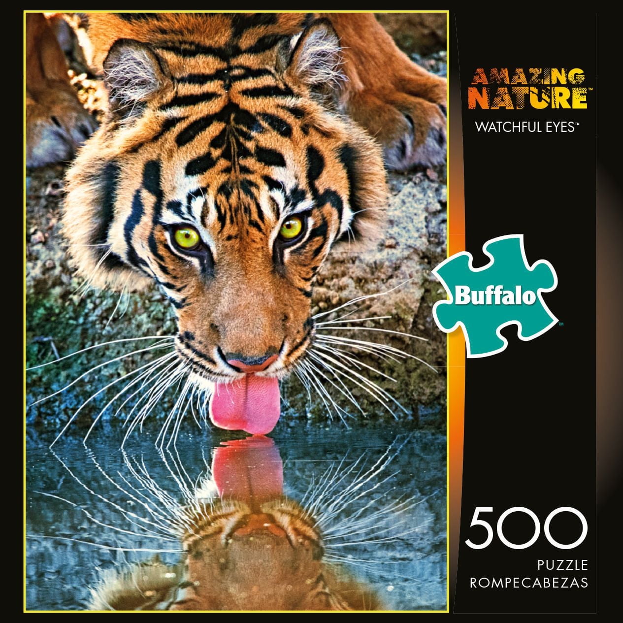 Buffalo Games Amazing Nature Watchful Eyes 500 Piece Jigsaw Puzzle