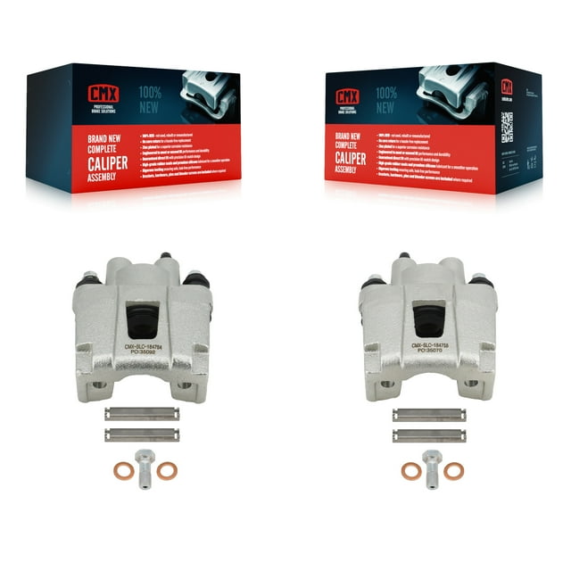 CMX Rear Disc Brake Caliper Assembly Left Right Side (Driver Passenger) Kit for Car Jeep Ford Liberty Explorer Wrangler Sport Trac Lincoln Aviator Mercury Mountaineer TJ KBC-100414