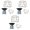 Repair Kit,Plunger,Float x3, variant on CarbForge Motorcycle Carburetor Rebuild Kit for Triumph Trophy 900 CVK36 1997-2003 900cc Float