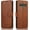 Brown, variant on QLTYPRI for Samsung Galaxy S10e Case Premium PU Leather Simple Wallet Case TPU Bumper Card Slots Kickstand Magnetic Closure Shockproof Flip Cover for Galaxy S10e - Rose Golden