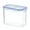 S, variant on M 1.8L Clear Airtight Plastic Food Storage Container Kitchen Pantry Organization Canisters For Snacks Spices Baking Essentials #414y9