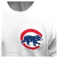 thumbnail image 4 of Women's Fanatics White Chicago Cubs Baseball Stitch Spirit Jersey Long Sleeve T-Shirt, 4 of 5