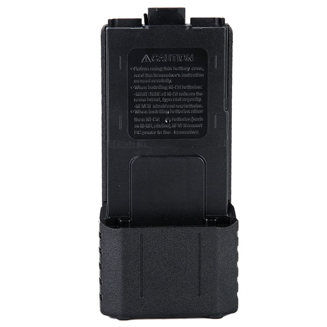 Caja de batería extendida para Walkie Talkie ABS, caja de batería 6xAA para UV‑5R UV‑5RE UV‑5RA