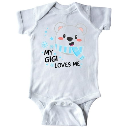 

Inktastic My Gigi Loves me- polar bear Gift Baby Boy or Baby Girl Bodysuit