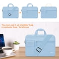 thumbnail image 4 of Bandolera para portátil MOSISO para MacBook Pro de 16 pulgadas, azul, 4 of 6