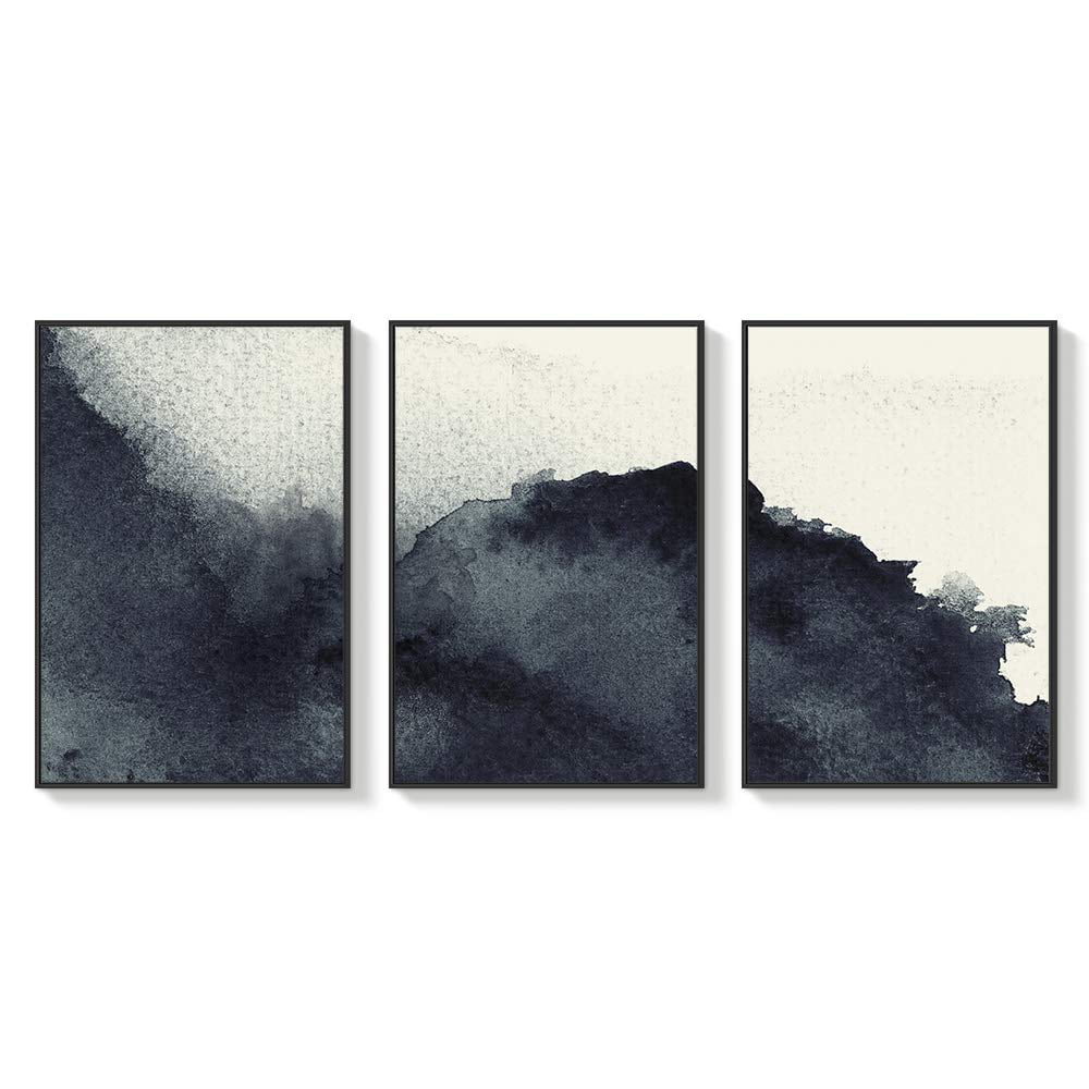 Wall26 Framed Canvas Wall Art for Living Room, Bedroom Abstract Zen ...
