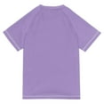 thumbnail image 6 of FORMRS Boys Rash Guard Short Sleeves Swim Shirt Quick Dry UPF 50+ Sun Protection, Sizes 3-12T, Black Cat Walking, 6 of 6
