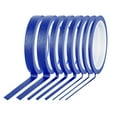 thumbnail image 1 of 8Rolls Thin Painters Tape Total 176yards 1/8, 1/4, 1/2 inch Width Painter Tape Paint Tape masking Tape Pinstriping Tape, DIY Art TapeSmart Selection, 3" Large Core Easy to Work for Big Projects, 1 of 7