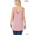 thumbnail image 4 of TheLovely Women & Plus Front and Back Reversible Spaghetti Strap Flowy Cami Tank Tops, 4 of 6