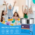 thumbnail image 7 of Aoile 1000W Commercial Cotton Candy Machine, Electric Candy Floss Maker with 20" Stainless Steel Bowl, 7 of 7