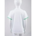 thumbnail image 4 of XUNZOO Boys Sport Tee Shirt Short Sleeve Football Top Training Base T-Shirt Athletic Shirt Running White 3XS, 4 of 7