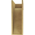 thumbnail image 4 of 10"W x 20"D x 30"H Classic Del Monte Rough Cedar Woodgrain TimberThane Corbel, Primed Tan, 4 of 6
