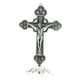thumbnail image 3 of Cruz de pie, crucifijo católico, regalo de Jesús, decoración de escritorio, decoración del hogar, oración Estaño, 3 of 8