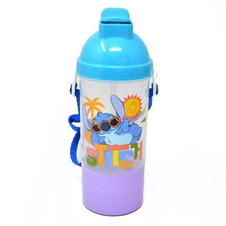 Disney Stitch 13.5oz Rock N Sip PP Snack Canteen