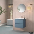 thumbnail image 2 of Ws Bath Collections Flora C60.100 WE Flora 24" Wall Mounted Single Basin Vanity Set -, 2 of 3