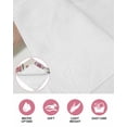 thumbnail image 6 of Pink Flowers Kitchen Dish Towels for Drying Dishes Set of 3, Spring Floral Butterfly Leaves Plants Retro Beige Waffle Weave Microfiber Hand Tea Bathroom Towels Quick Dry & Absorbent Towel 15.7x23.6, 6 of 7