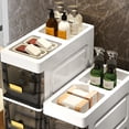 thumbnail image 6 of golytefs Bathroom Storage Cabinet 5 Tier Waterproof Narrow Toilet Drawer Organizer (Gray), 6 of 9